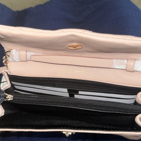 Rebecca Minkoff dusty pink with Rose good chain and leather strap. - Picture 6 of 12